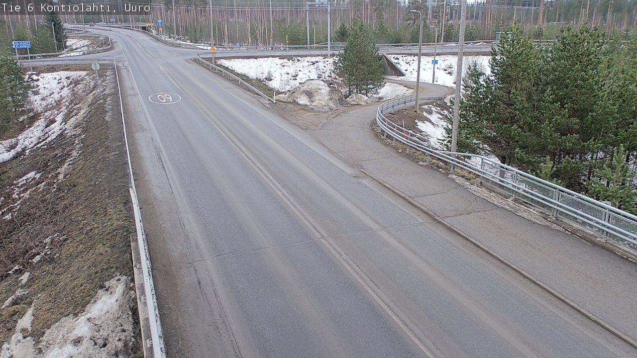 Kelikamerat Kuva Tie 6 Kontiolahti, Uuro, Kontiolahti, Pohjois-Karjala