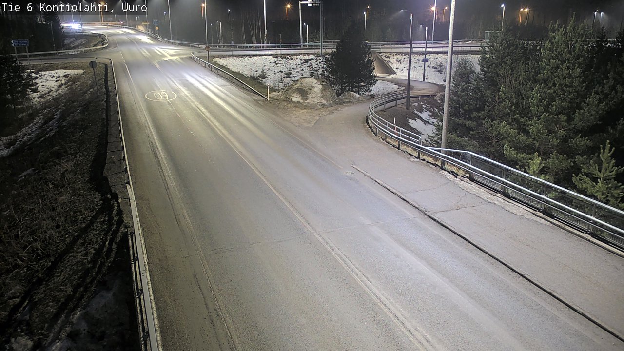 Weather Camera Image Väg 6 Kontiolax, Uuro, Kontiolahti, Pohjois-Karjala