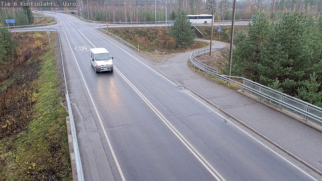 Kelikamerat Kuva Tie 6 Kontiolahti, Uuro, Kontiolahti, Pohjois-Karjala