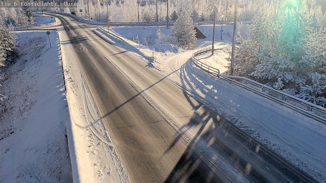 Kelikamerat Kuva Tie 6 Kontiolahti, Uuro, Kontiolahti, Pohjois-Karjala