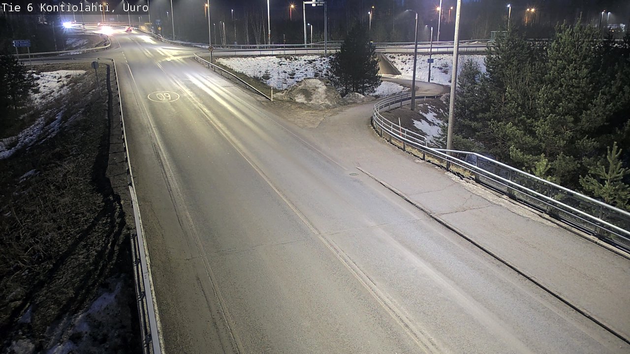Weather Camera Image Väg 6 Kontiolax, Uuro, Kontiolahti, Pohjois-Karjala