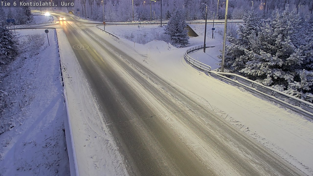 Kelikamerat Kuva Tie 6 Kontiolahti, Uuro, Kontiolahti, Pohjois-Karjala