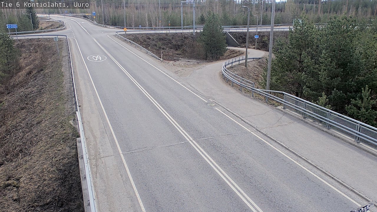 Kelikamerat Kuva Tie 6 Kontiolahti, Uuro, Kontiolahti, Pohjois-Karjala