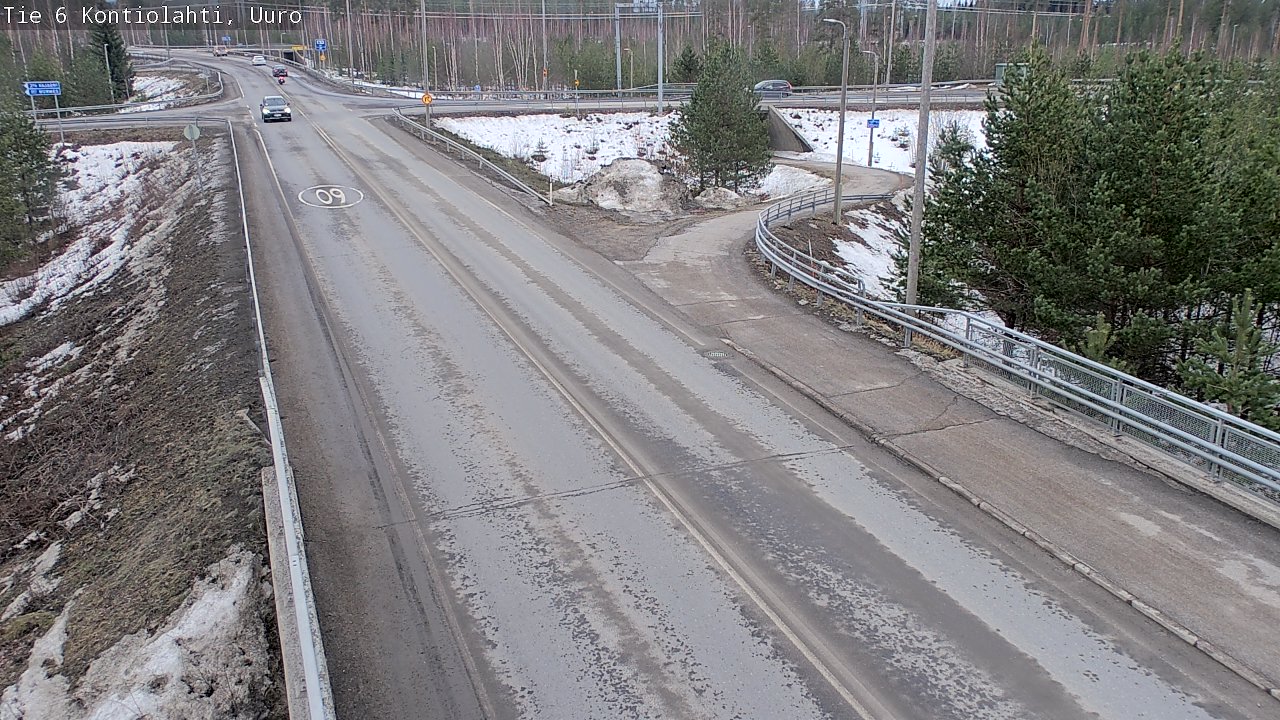 Kelikamerat Kuva Tie 6 Kontiolahti, Uuro, Kontiolahti, Pohjois-Karjala