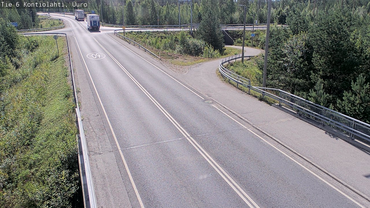 Kelikamerat Kuva Tie 6 Kontiolahti, Uuro, Kontiolahti, Pohjois-Karjala