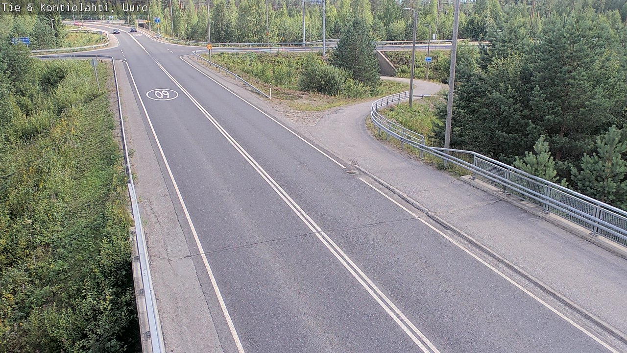 Kelikamerat Kuva Tie 6 Kontiolahti, Uuro, Kontiolahti, Pohjois-Karjala