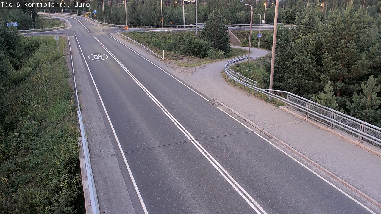 Kelikamerat Kuva Tie 6 Kontiolahti, Uuro, Kontiolahti, Pohjois-Karjala