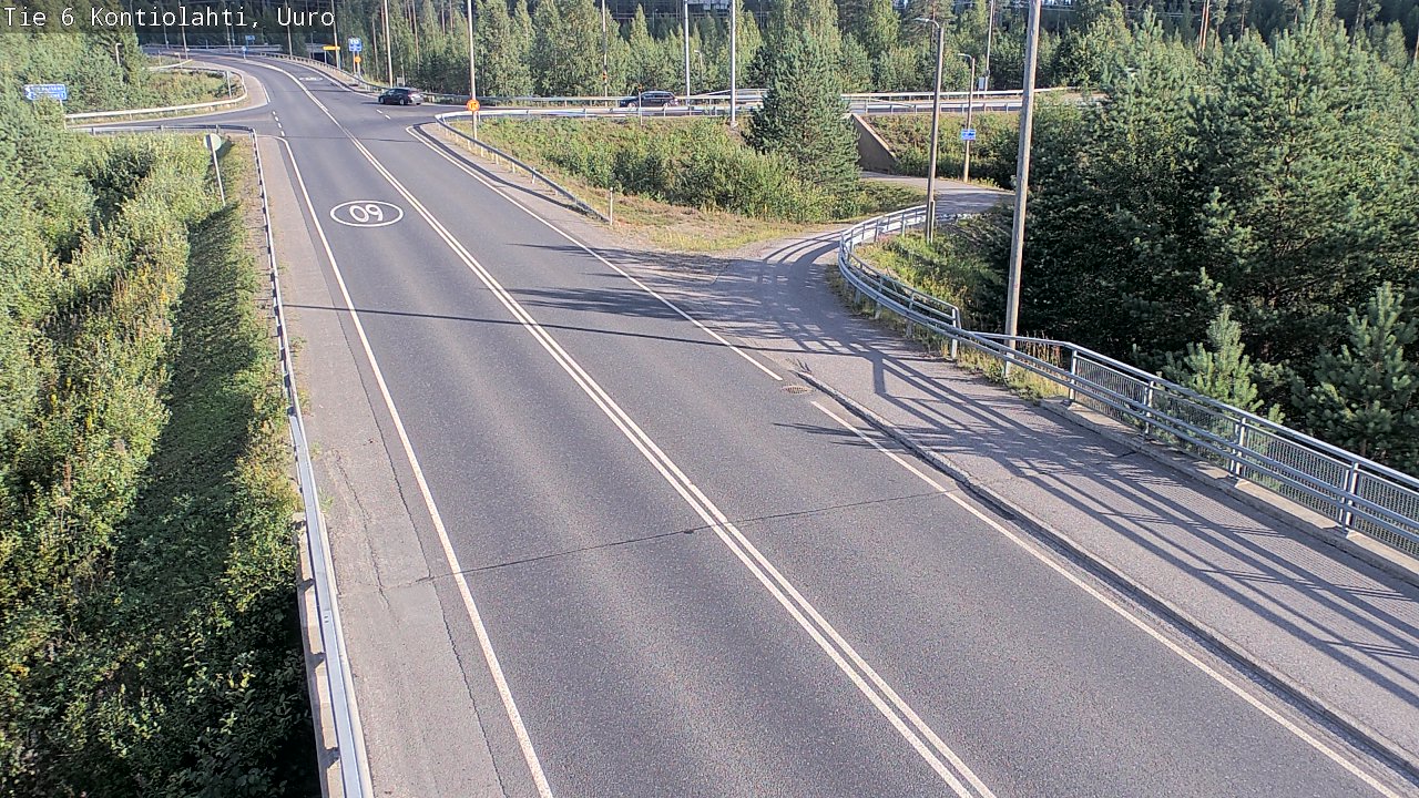 Kelikamerat Kuva Tie 6 Kontiolahti, Uuro, Kontiolahti, Pohjois-Karjala