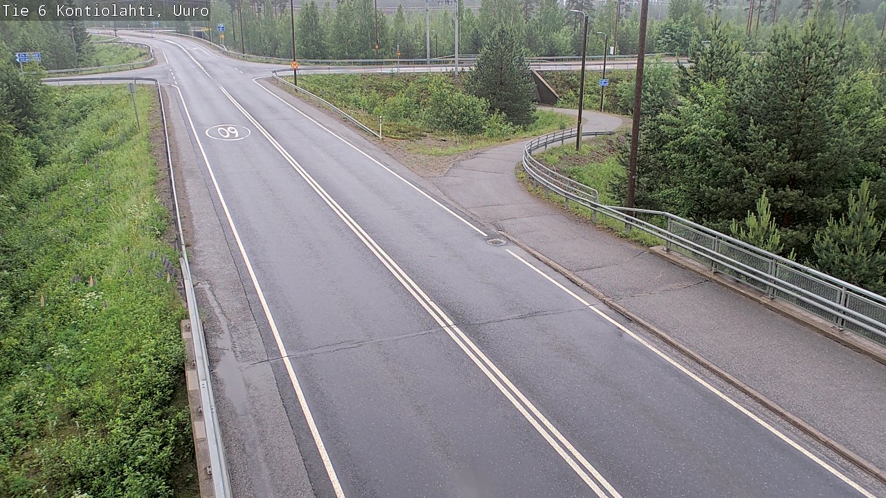 Kelikamerat Kuva Tie 6 Kontiolahti, Uuro, Kontiolahti, Pohjois-Karjala
