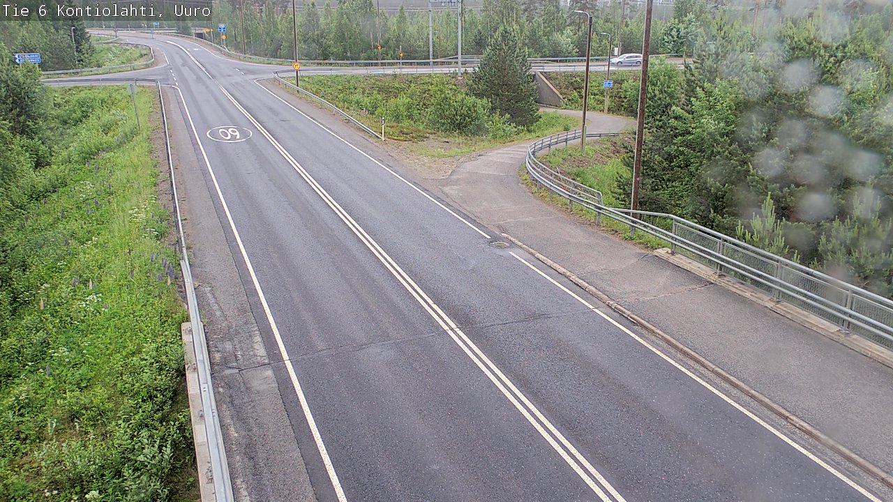 Kelikamerat Kuva Tie 6 Kontiolahti, Uuro, Kontiolahti, Pohjois-Karjala