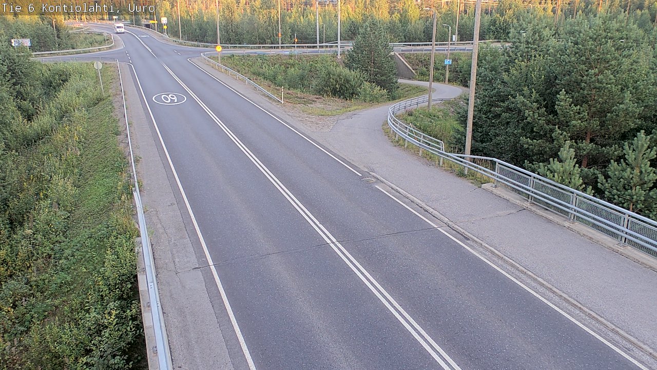 Kelikamerat Kuva Tie 6 Kontiolahti, Uuro, Kontiolahti, Pohjois-Karjala