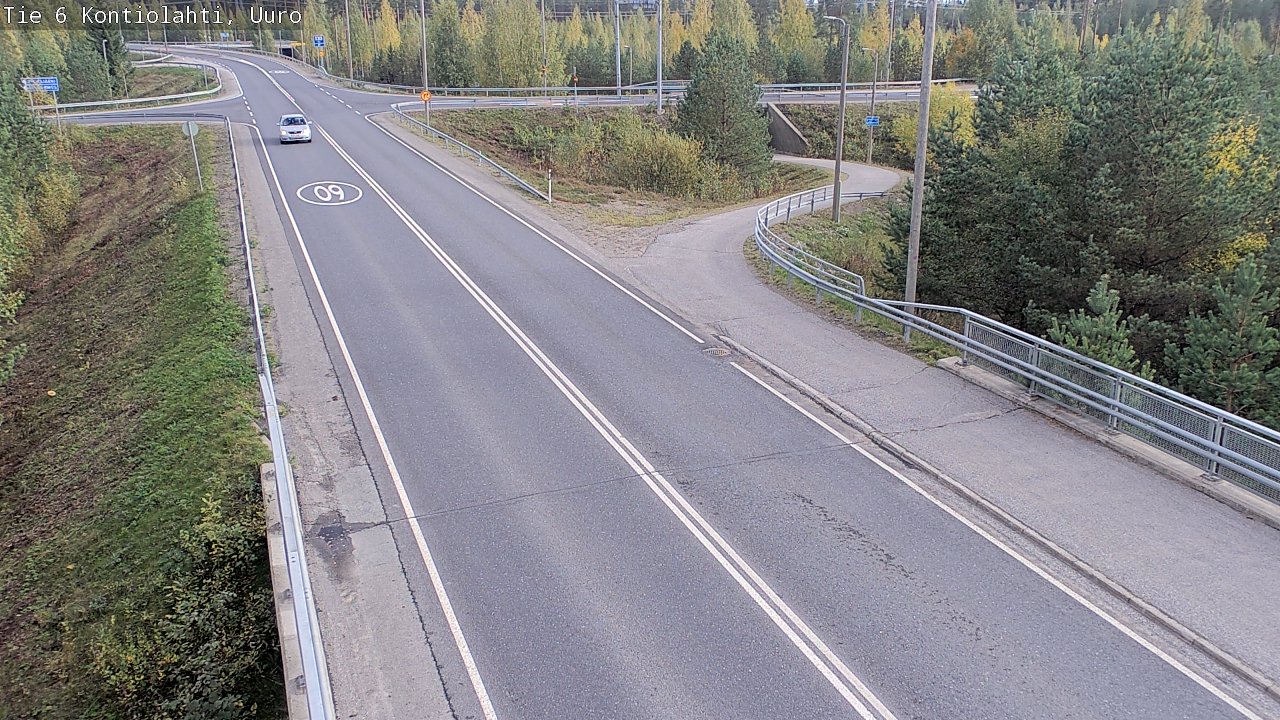 Kelikamerat Kuva Tie 6 Kontiolahti, Uuro, Kontiolahti, Pohjois-Karjala