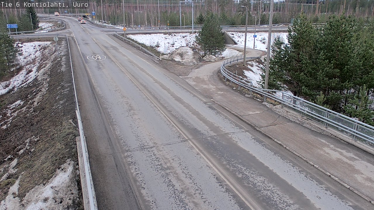 Kelikamerat Kuva Tie 6 Kontiolahti, Uuro, Kontiolahti, Pohjois-Karjala