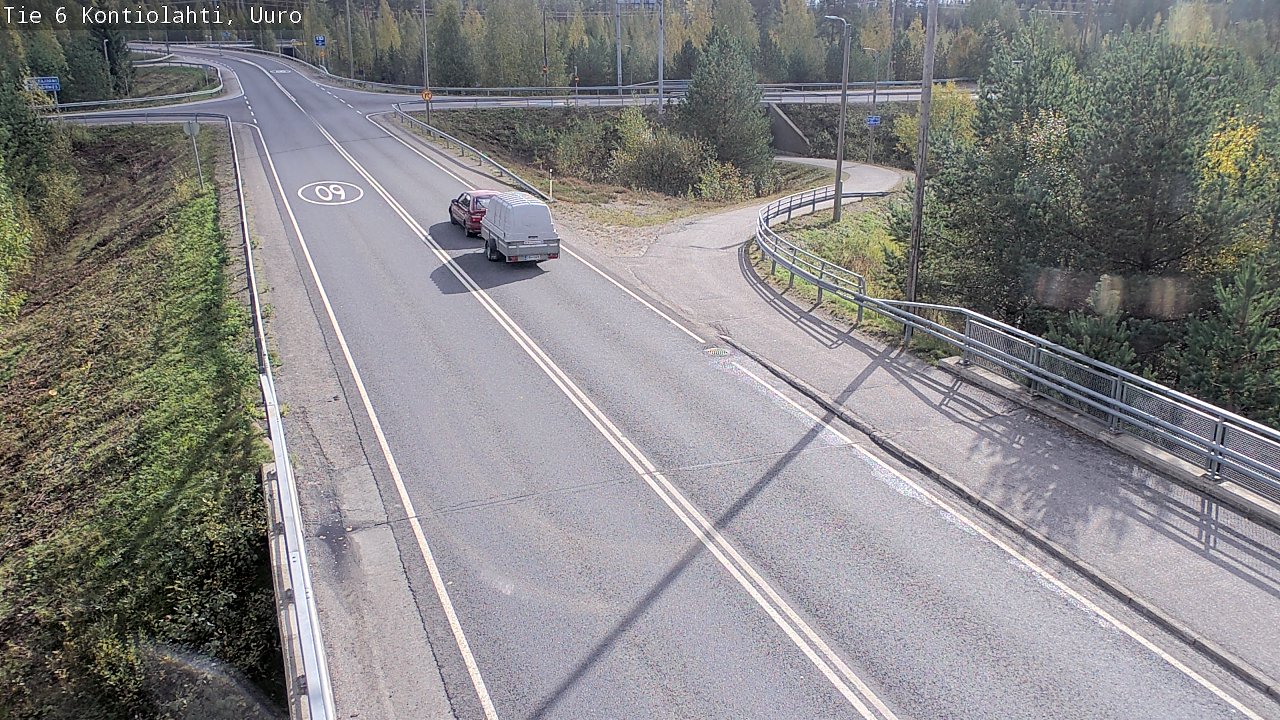 Kelikamerat Kuva Tie 6 Kontiolahti, Uuro, Kontiolahti, Pohjois-Karjala