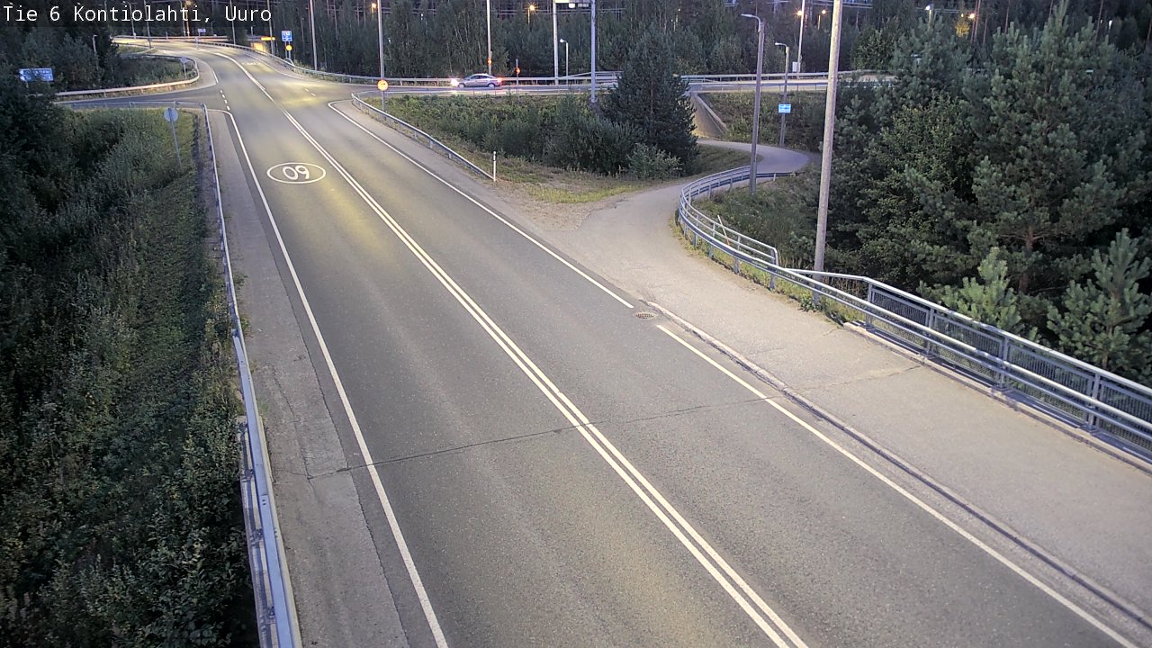 Kelikamerat Kuva Tie 6 Kontiolahti, Uuro, Kontiolahti, Pohjois-Karjala