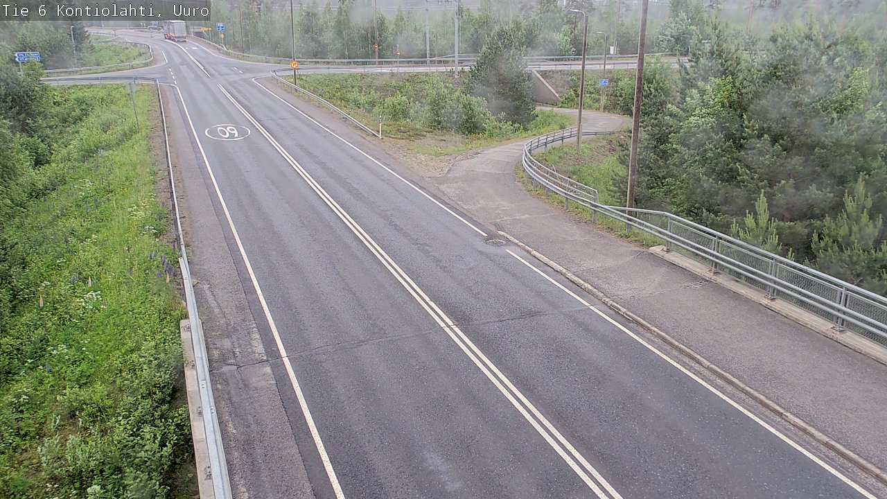 Kelikamerat Kuva Tie 6 Kontiolahti, Uuro, Kontiolahti, Pohjois-Karjala