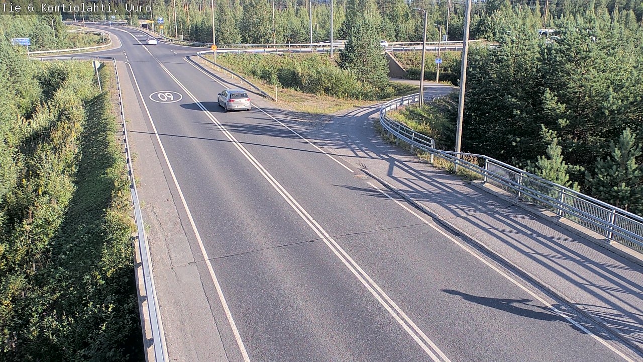 Kelikamerat Kuva Tie 6 Kontiolahti, Uuro, Kontiolahti, Pohjois-Karjala