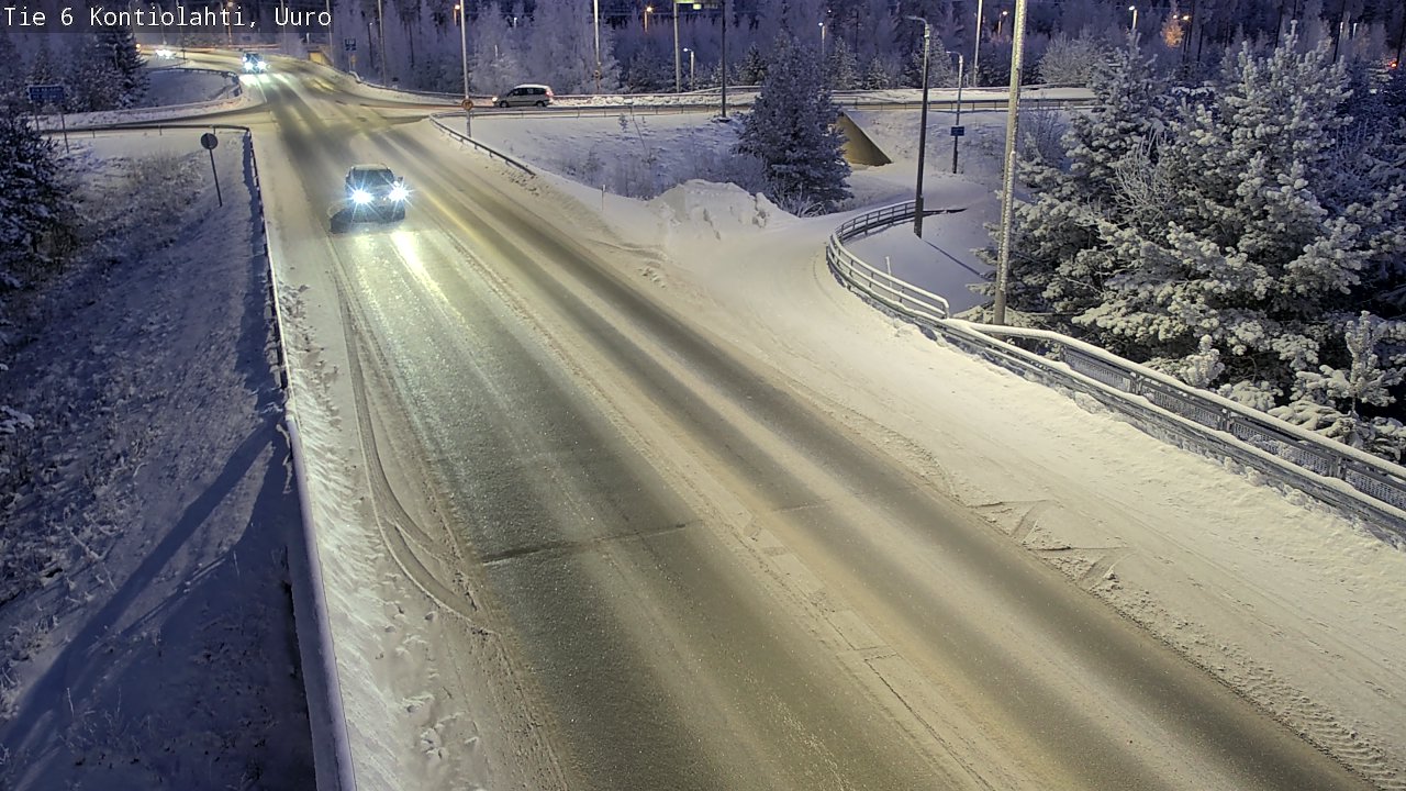 Kelikamerat Kuva Tie 6 Kontiolahti, Uuro, Kontiolahti, Pohjois-Karjala