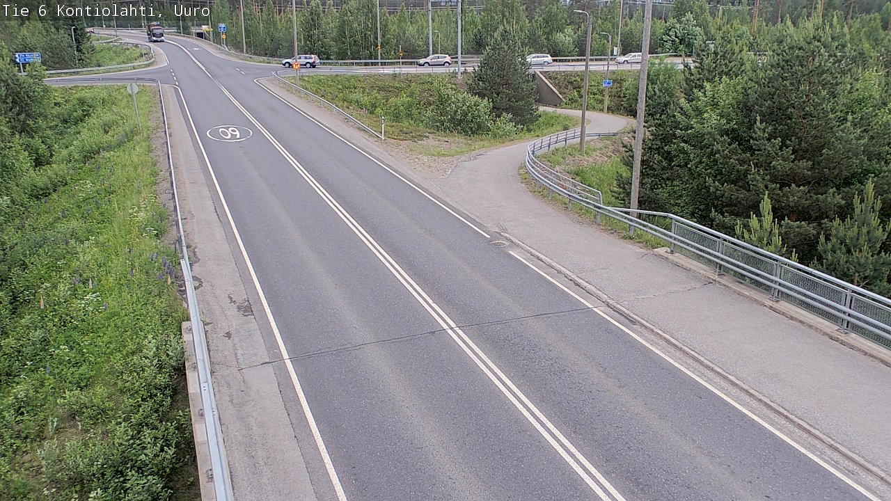 Kelikamerat Kuva Tie 6 Kontiolahti, Uuro, Kontiolahti, Pohjois-Karjala