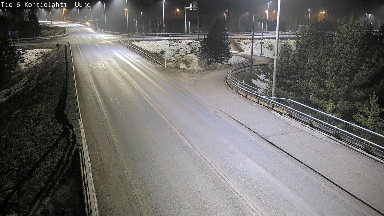 Weather Camera Image Väg 6 Kontiolax, Uuro, Kontiolahti, Pohjois-Karjala