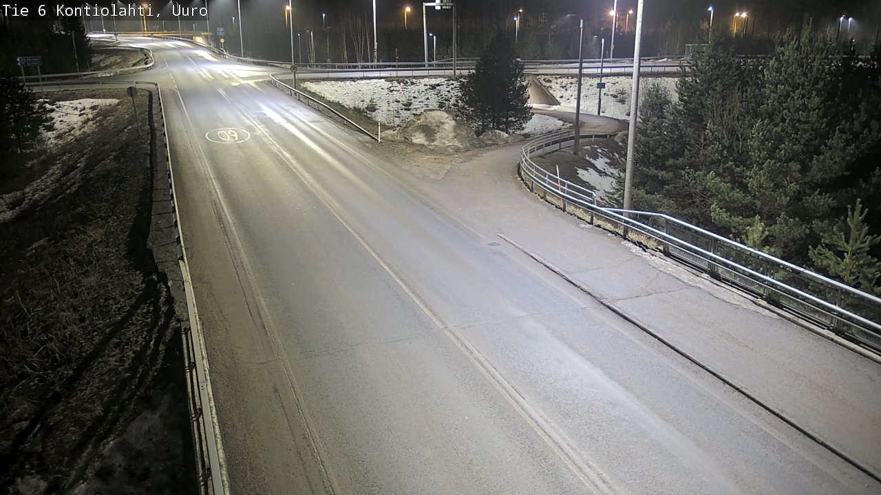 Weather Camera Image Väg 6 Kontiolax, Uuro, Kontiolahti, Pohjois-Karjala
