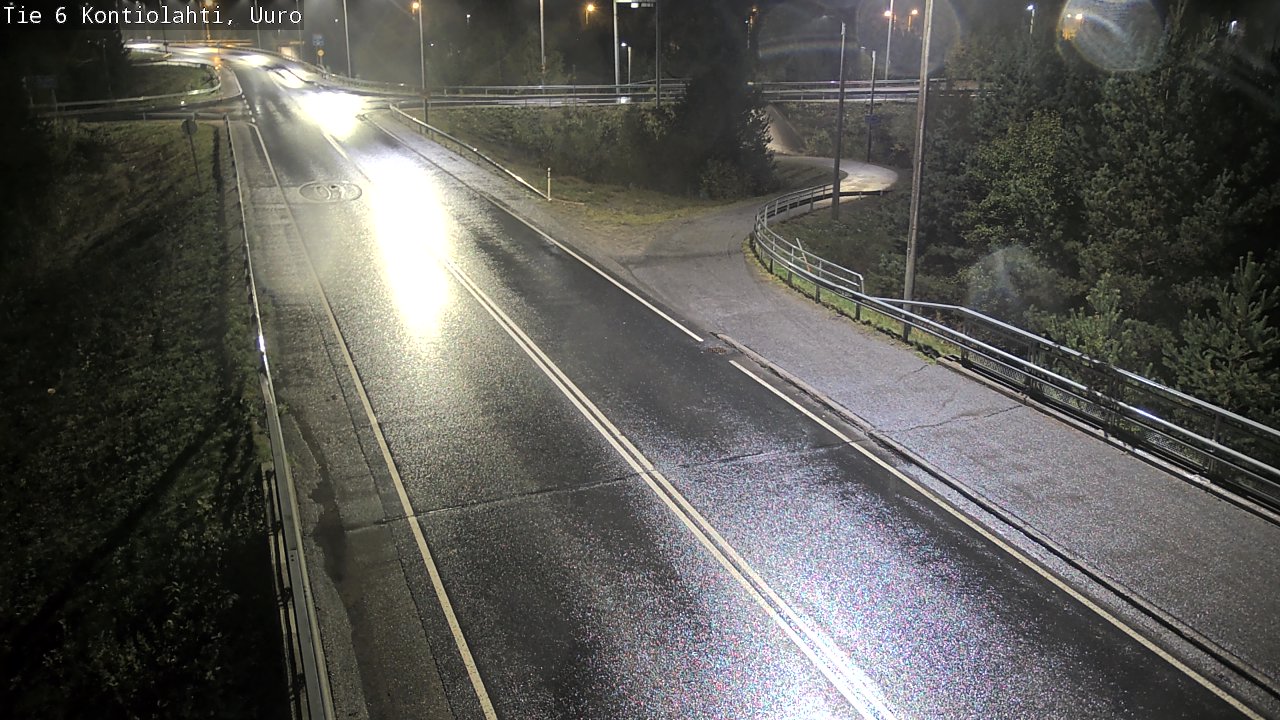 Weather Camera Image Road 6 Kontiolahti, Uuro, Kontiolahti, Pohjois-Karjala