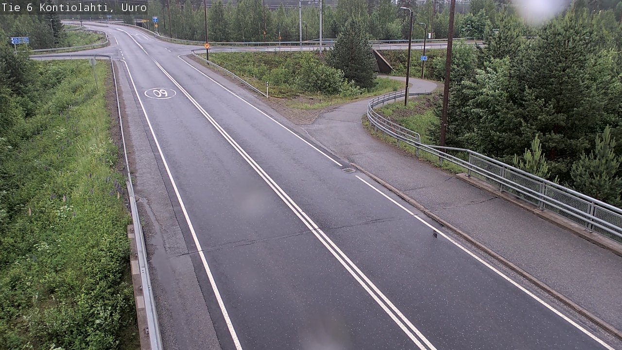 Kelikamerat Kuva Tie 6 Kontiolahti, Uuro, Kontiolahti, Pohjois-Karjala