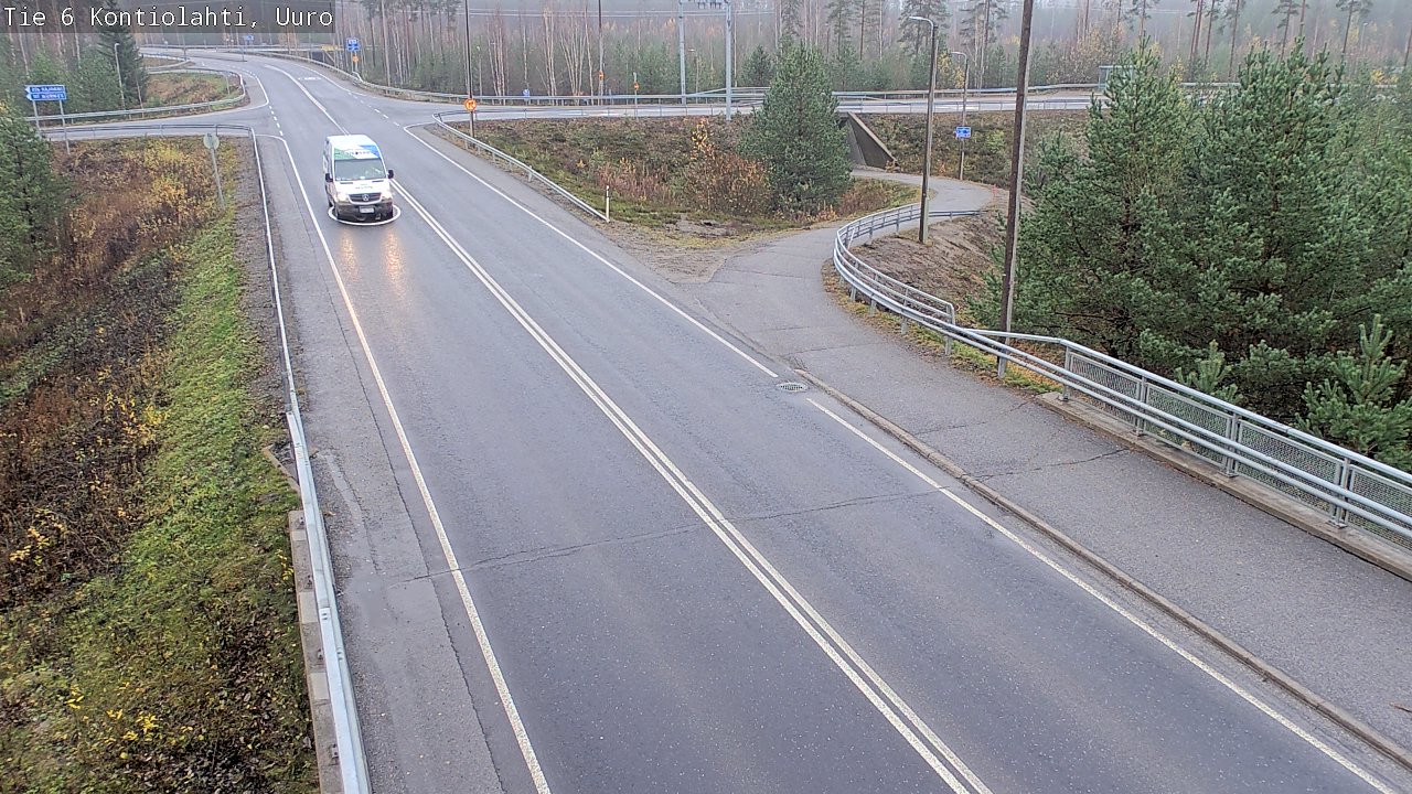 Kelikamerat Kuva Tie 6 Kontiolahti, Uuro, Kontiolahti, Pohjois-Karjala