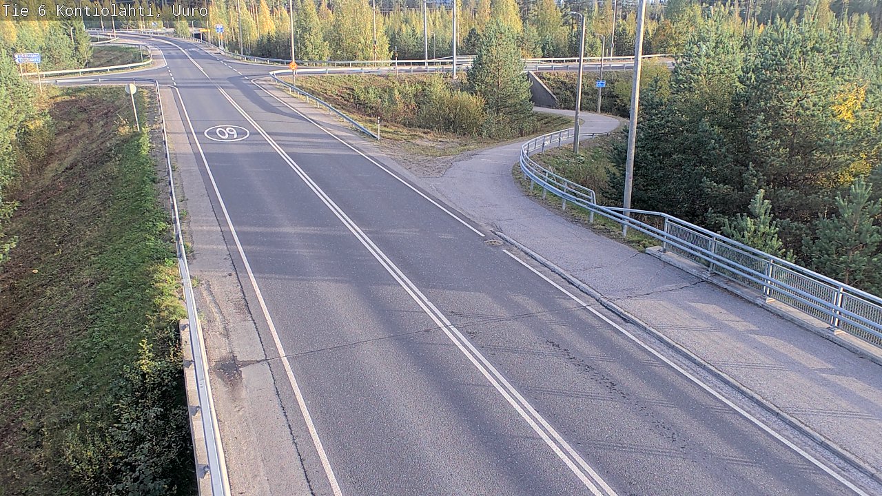 Kelikamerat Kuva Tie 6 Kontiolahti, Uuro, Kontiolahti, Pohjois-Karjala