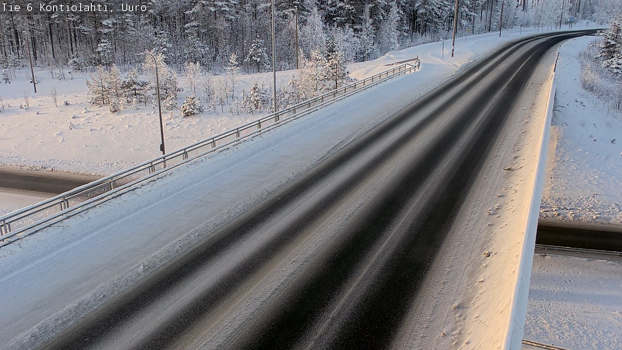 Kelikamerat Kuva Tie 6 Kontiolahti, Uuro, Kontiolahti, Pohjois-Karjala