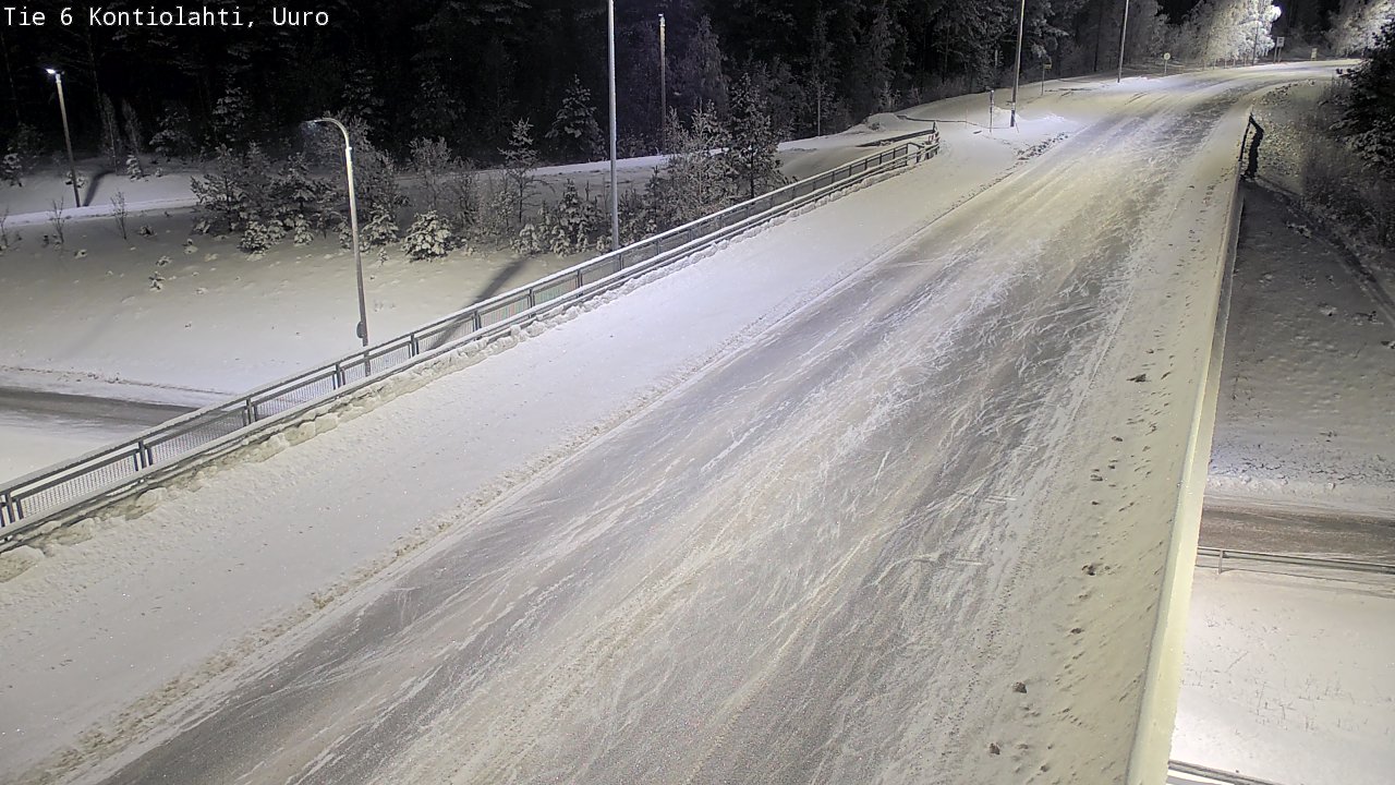 Kelikamerat Kuva Tie 6 Kontiolahti, Uuro, Kontiolahti, Pohjois-Karjala