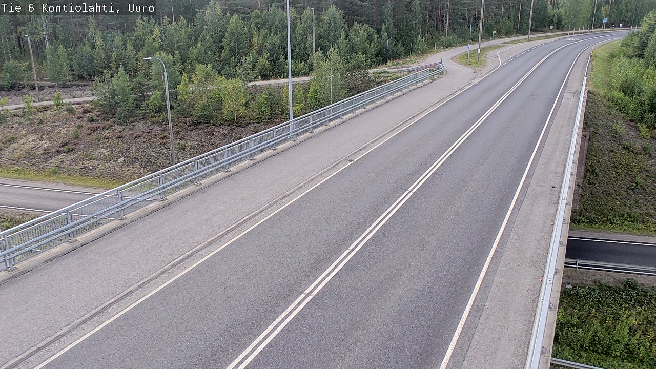 Kelikamerat Kuva Tie 6 Kontiolahti, Uuro, Kontiolahti, Pohjois-Karjala