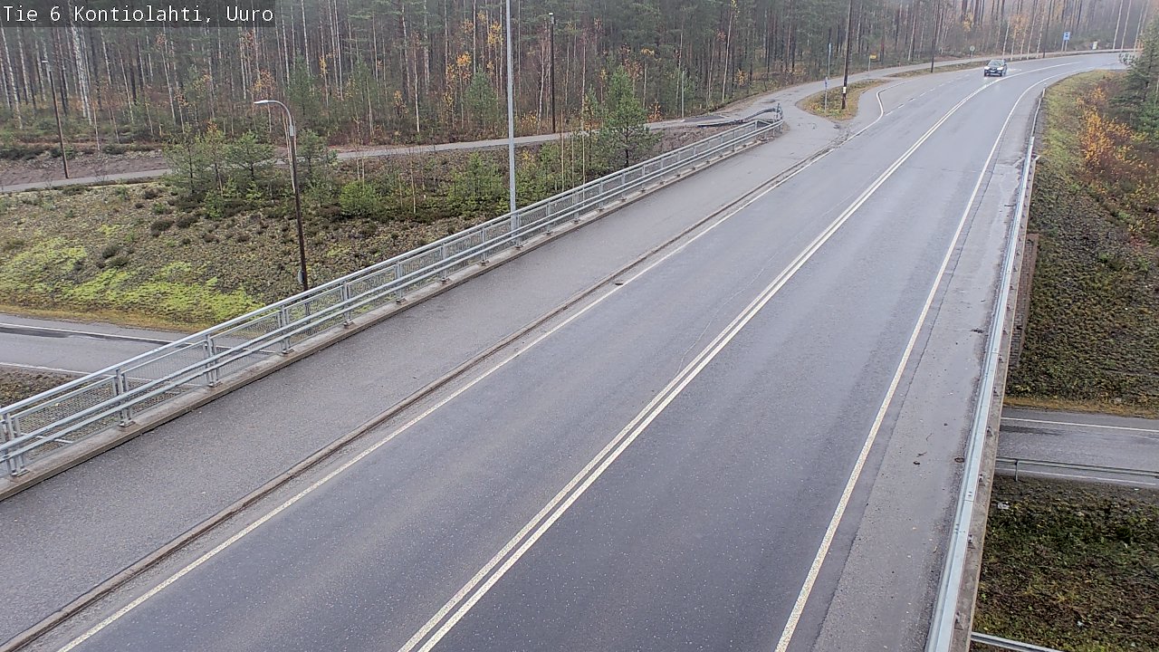 Kelikamerat Kuva Tie 6 Kontiolahti, Uuro, Kontiolahti, Pohjois-Karjala