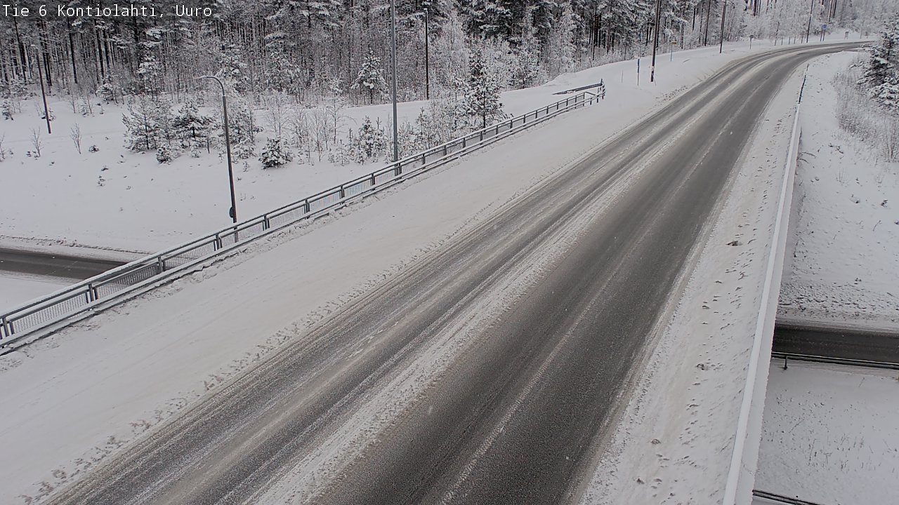 Kelikamerat Kuva Tie 6 Kontiolahti, Uuro, Kontiolahti, Pohjois-Karjala