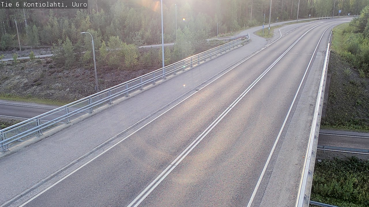 Kelikamerat Kuva Tie 6 Kontiolahti, Uuro, Kontiolahti, Pohjois-Karjala