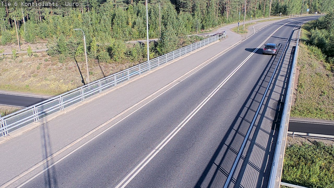 Kelikamerat Kuva Tie 6 Kontiolahti, Uuro, Kontiolahti, Pohjois-Karjala