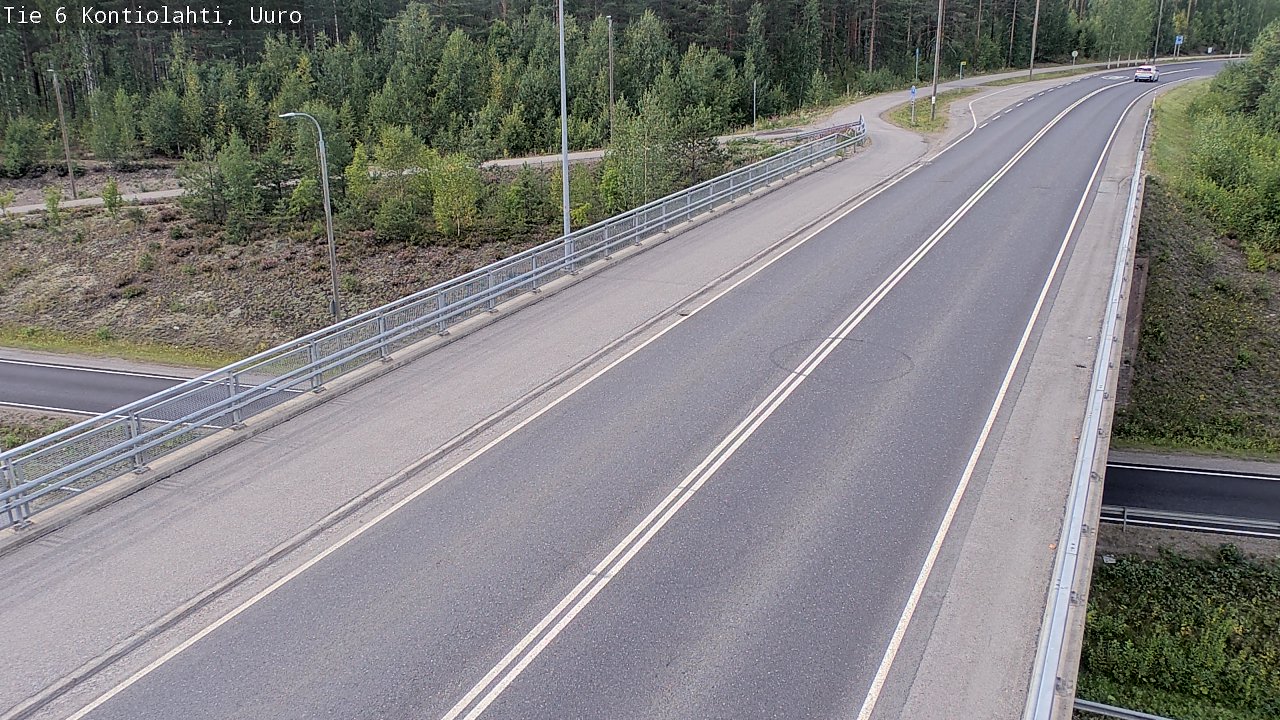 Kelikamerat Kuva Tie 6 Kontiolahti, Uuro, Kontiolahti, Pohjois-Karjala