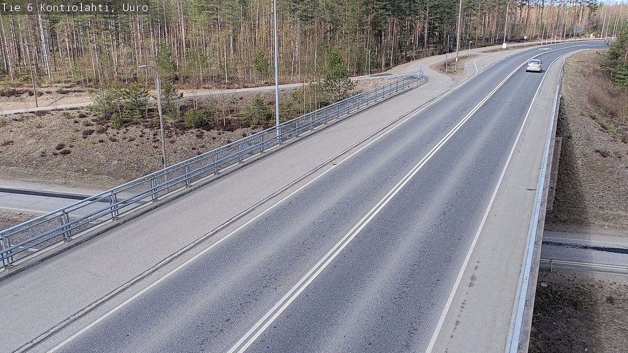 Kelikamerat Kuva Tie 6 Kontiolahti, Uuro, Kontiolahti, Pohjois-Karjala