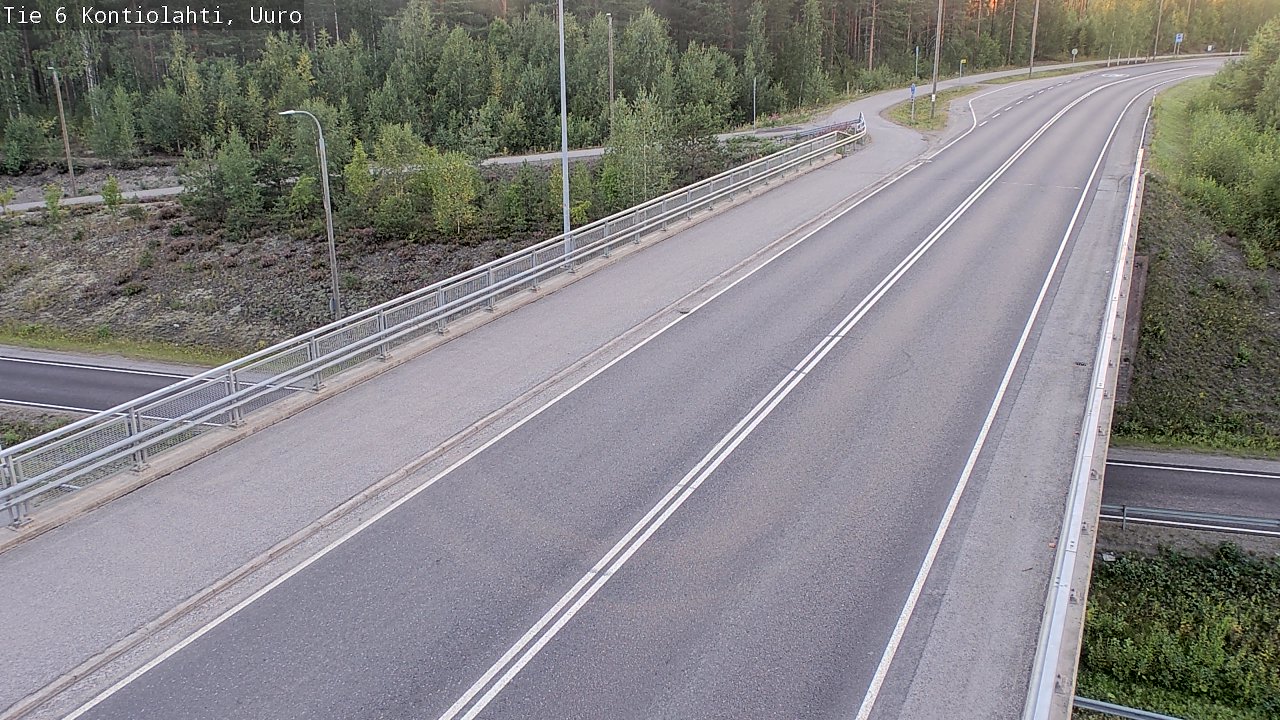 Kelikamerat Kuva Tie 6 Kontiolahti, Uuro, Kontiolahti, Pohjois-Karjala