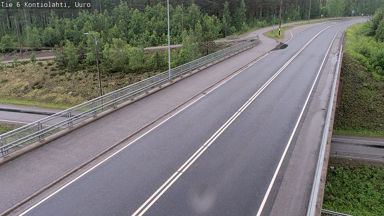 Kelikamerat Kuva Tie 6 Kontiolahti, Uuro, Kontiolahti, Pohjois-Karjala