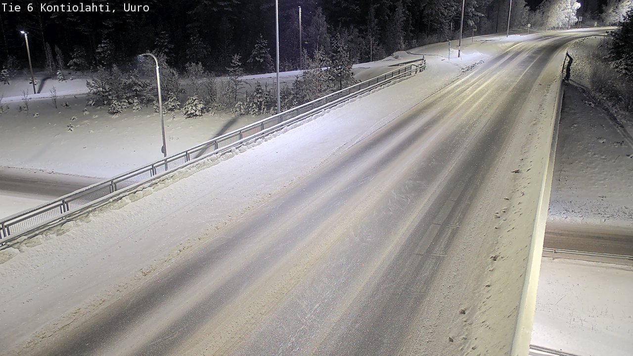 Kelikamerat Kuva Tie 6 Kontiolahti, Uuro, Kontiolahti, Pohjois-Karjala