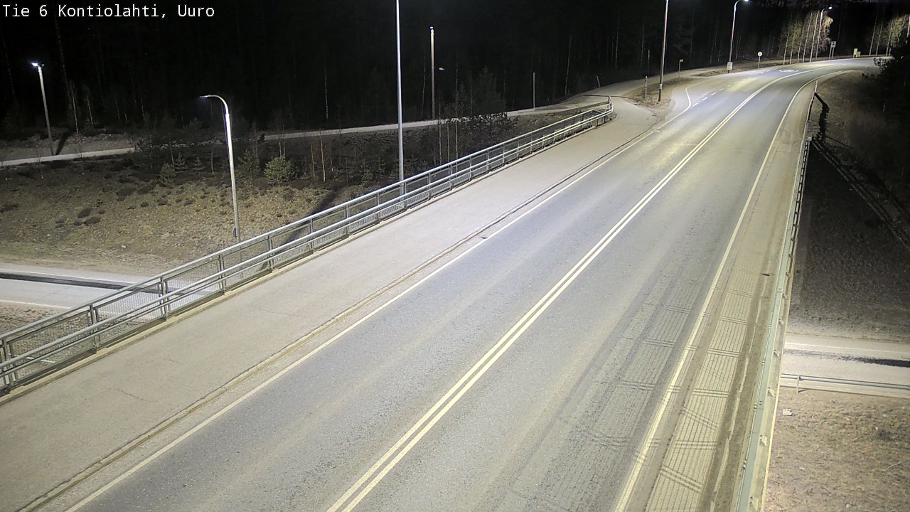 Kelikamerat Kuva Tie 6 Kontiolahti, Uuro, Kontiolahti, Pohjois-Karjala