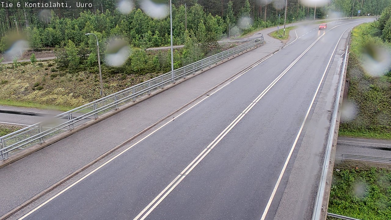 Kelikamerat Kuva Tie 6 Kontiolahti, Uuro, Kontiolahti, Pohjois-Karjala