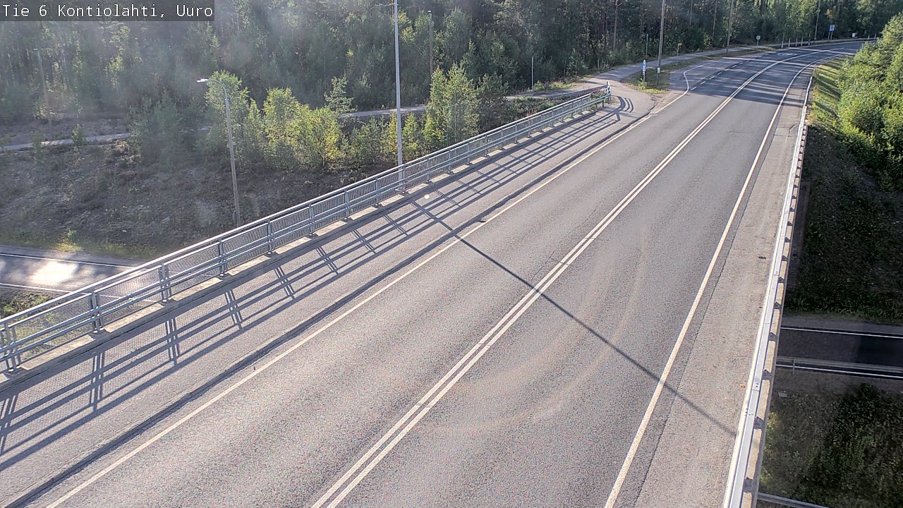 Kelikamerat Kuva Tie 6 Kontiolahti, Uuro, Kontiolahti, Pohjois-Karjala