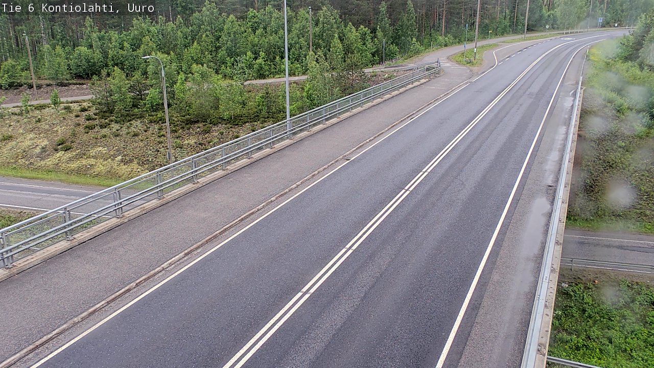 Kelikamerat Kuva Tie 6 Kontiolahti, Uuro, Kontiolahti, Pohjois-Karjala