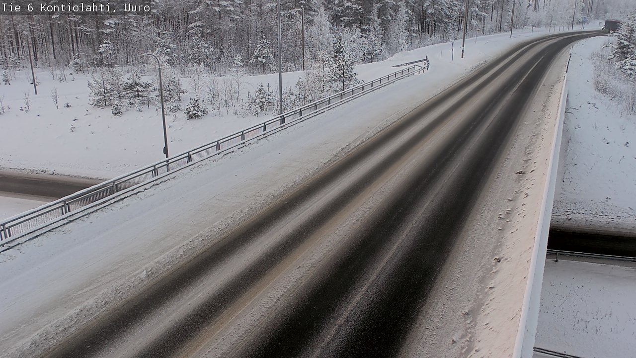 Kelikamerat Kuva Tie 6 Kontiolahti, Uuro, Kontiolahti, Pohjois-Karjala