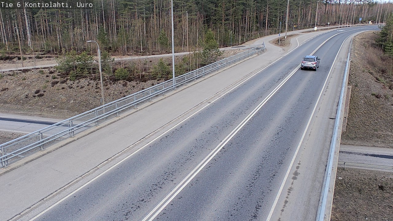 Kelikamerat Kuva Tie 6 Kontiolahti, Uuro, Kontiolahti, Pohjois-Karjala
