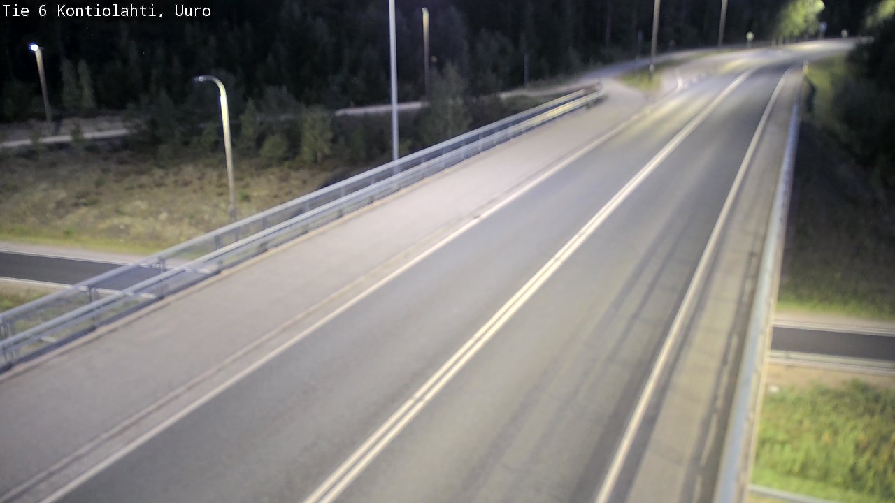 Kelikamerat Kuva Tie 6 Kontiolahti, Uuro, Kontiolahti, Pohjois-Karjala