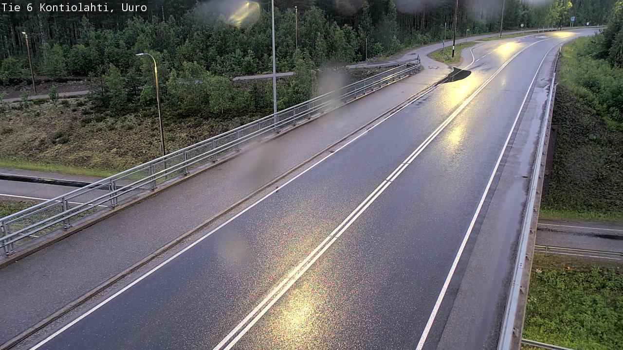 Kelikamerat Kuva Tie 6 Kontiolahti, Uuro, Kontiolahti, Pohjois-Karjala