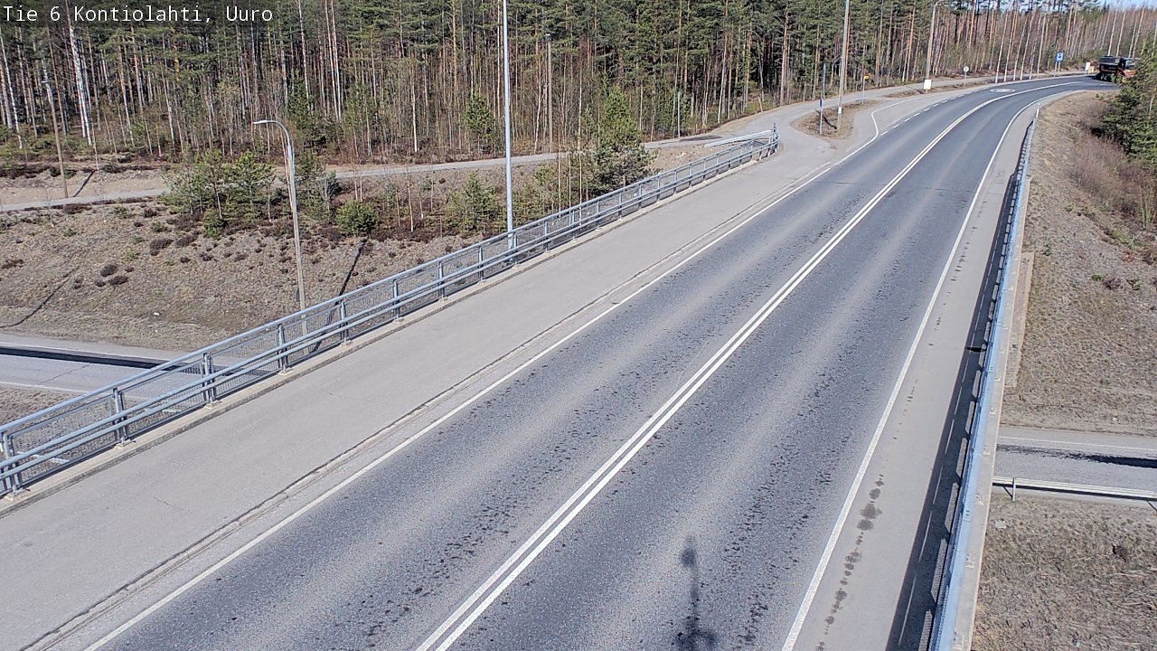 Kelikamerat Kuva Tie 6 Kontiolahti, Uuro, Kontiolahti, Pohjois-Karjala